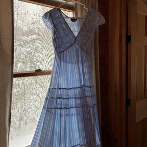 Angie Light blue breezy sundress